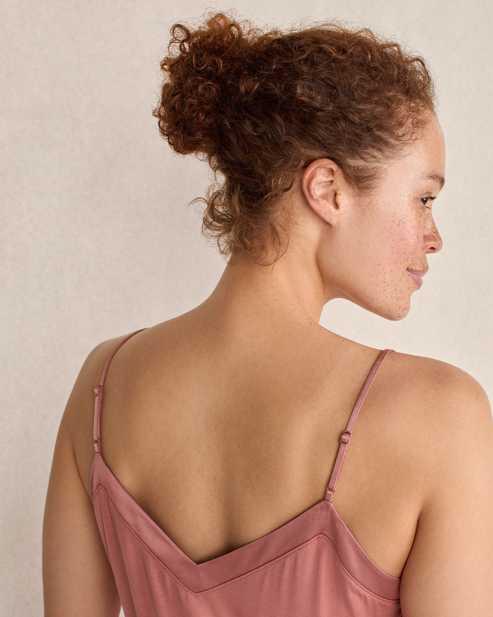 TRUE NAVY|BEGONIA CALM & COOL V-NECK SLEEP CHEMISE | Talbots online