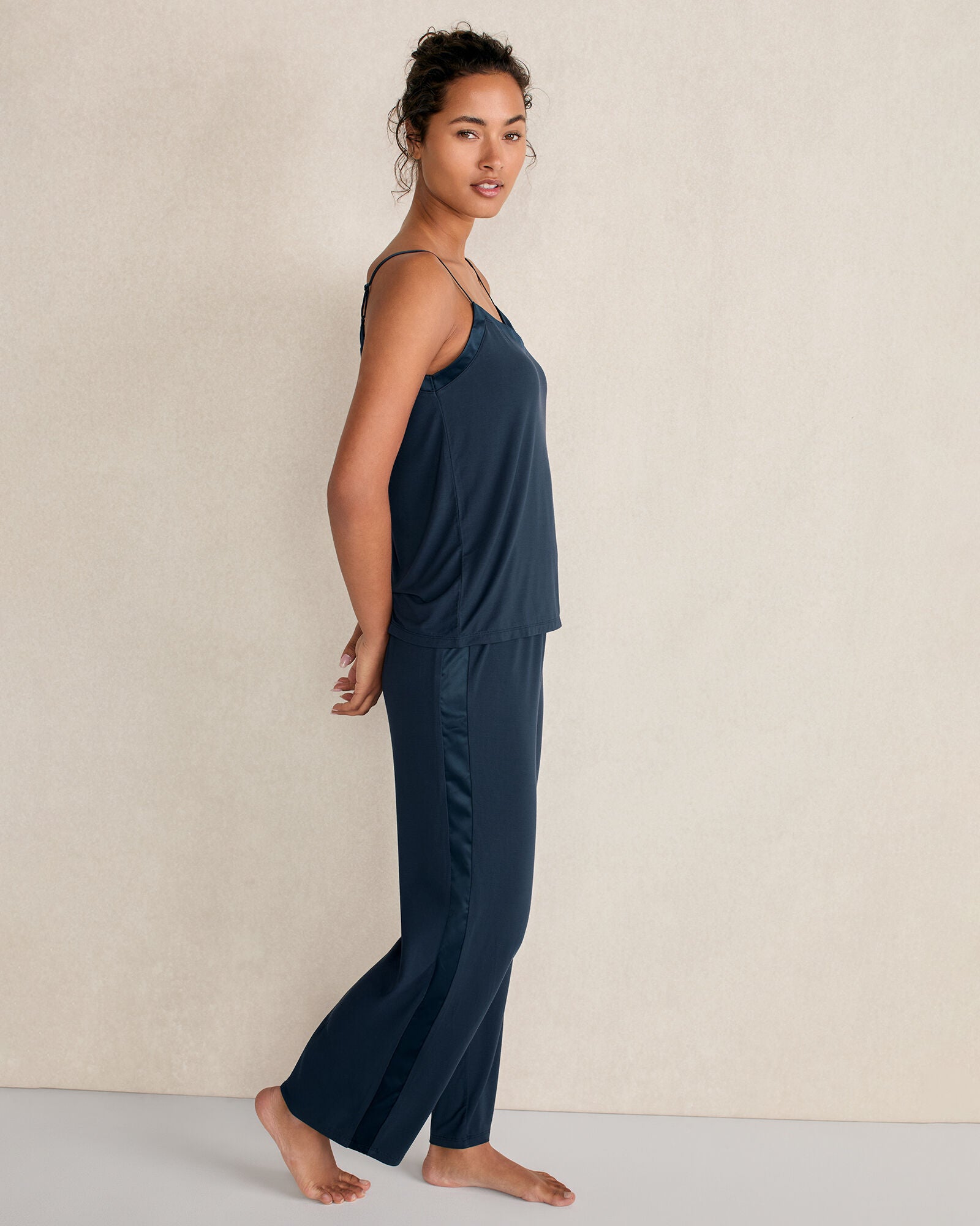 BURGUNDY BERRY|TRUE NAVY|BEGONIA CALM & COOL SLEEP PANTS | Talbots on sale