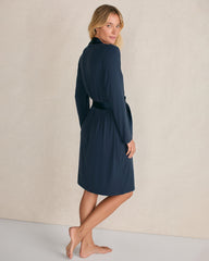 TRUE NAVY|BEGONIA CALM & COOL ROBE | Talbots near me