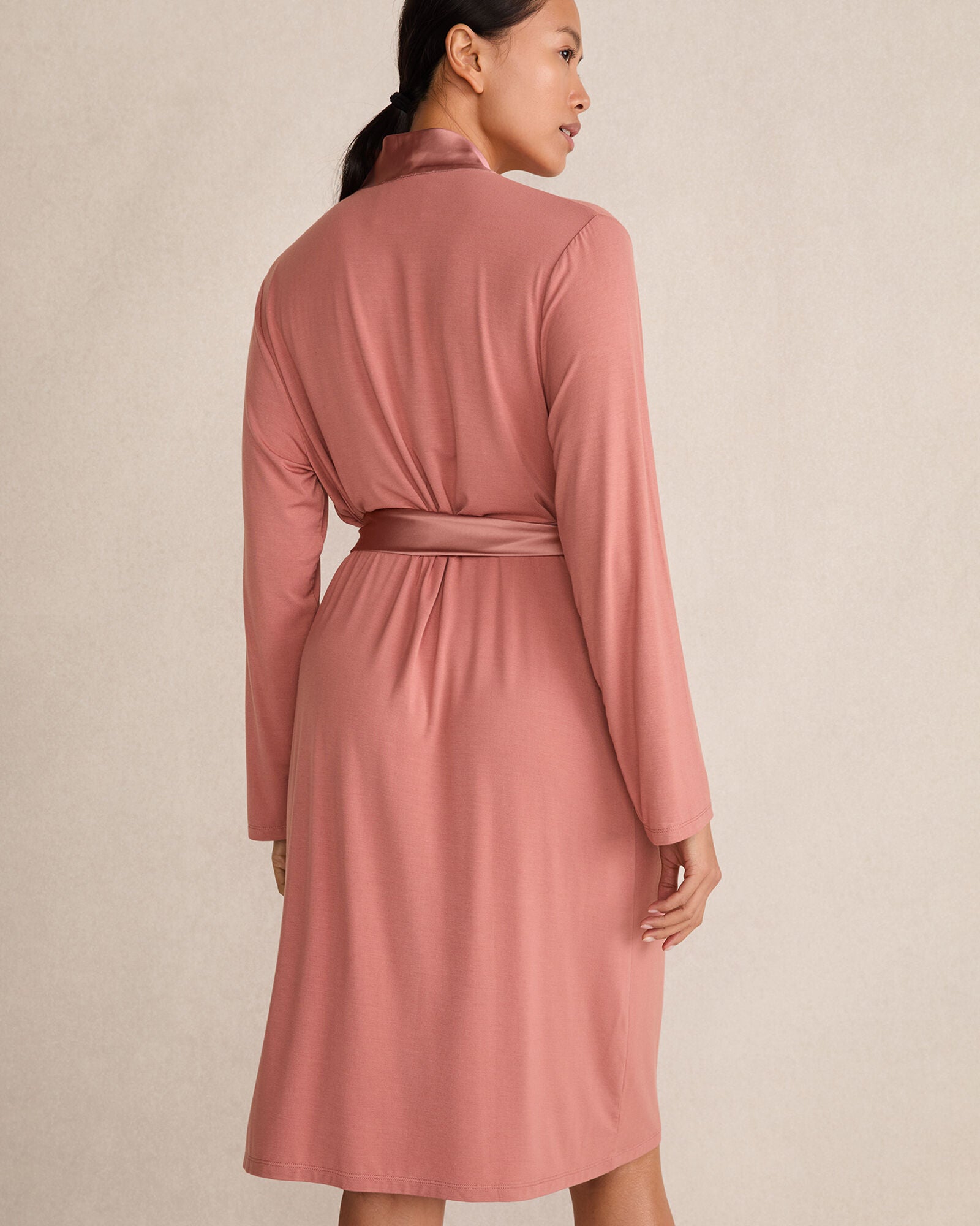 TRUE NAVY|BEGONIA CALM & COOL ROBE | Talbots near me