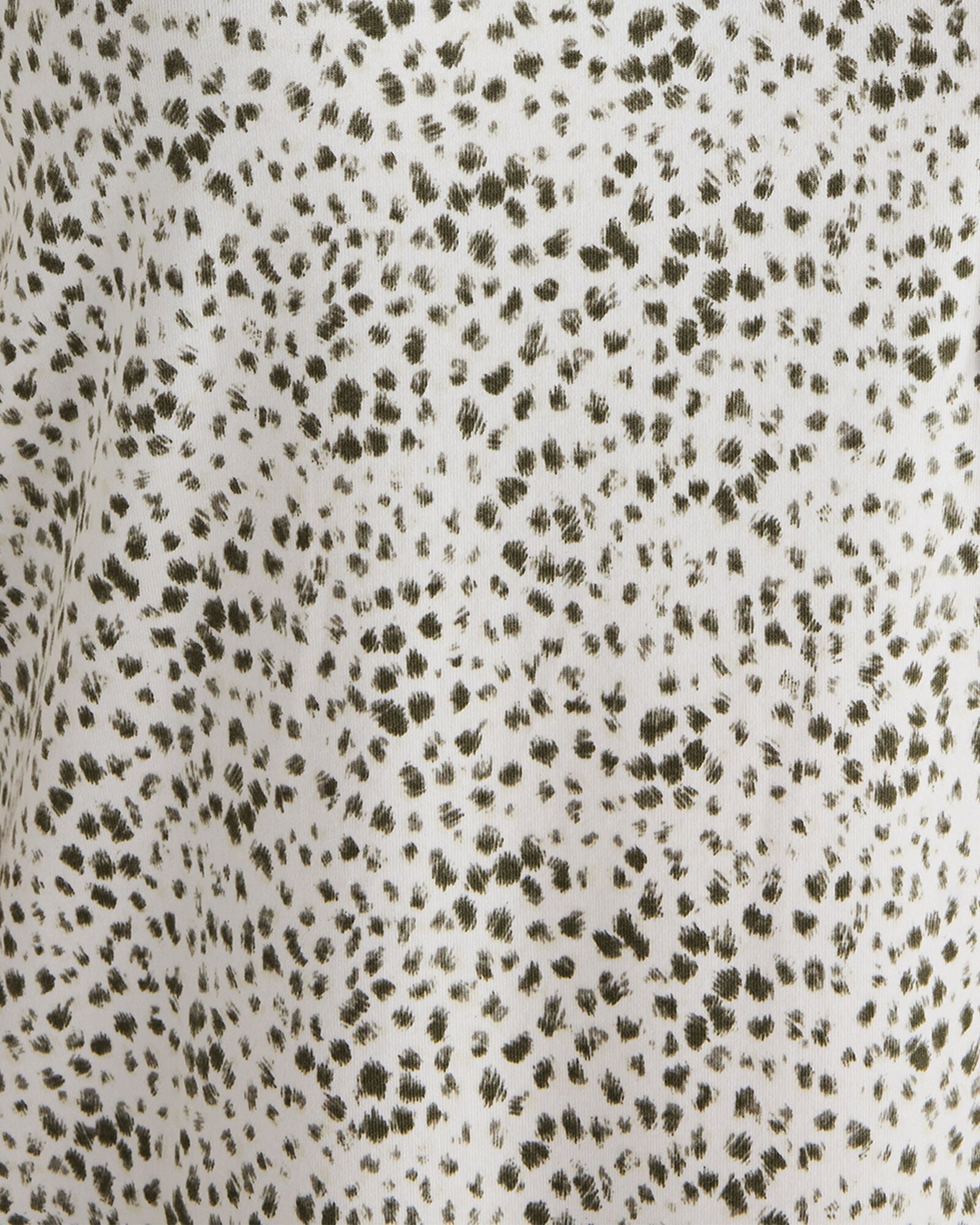 IVORY/OLIVE ANIMAL DOT ORGANIC COTTON JERSEY ANIMAL DOT PAJAMA PANTS | Talbots discount