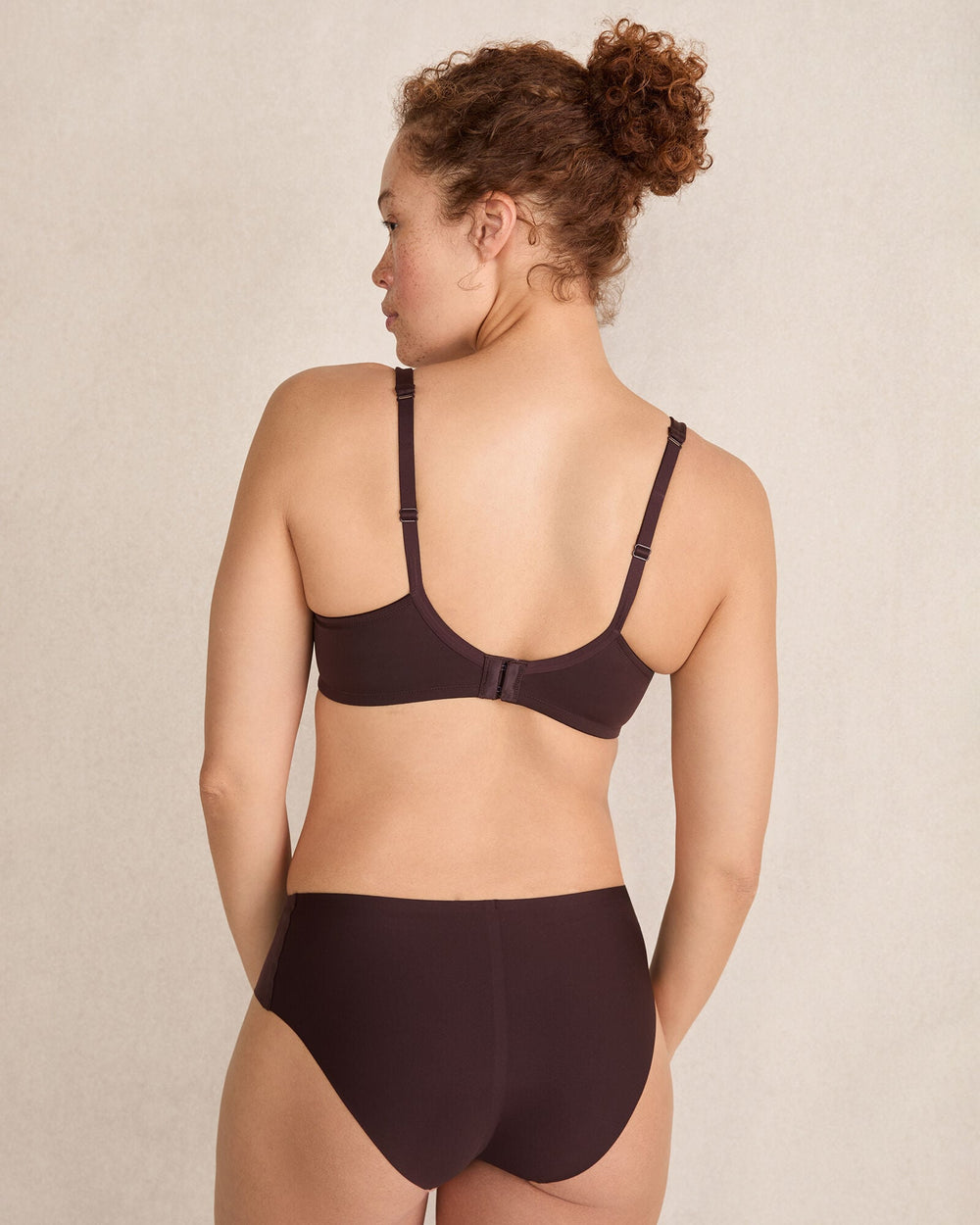 BLACK|CAFE MOCHA|CHOCOLATE PLUM|SEPIA ROSE INVISIBLE COMFORT BIKINI | Talbots on sale