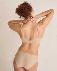 BLACK|CAFE MOCHA|CHOCOLATE PLUM|SEPIA ROSE INVISIBLE COMFORT BIKINI | Talbots on sale