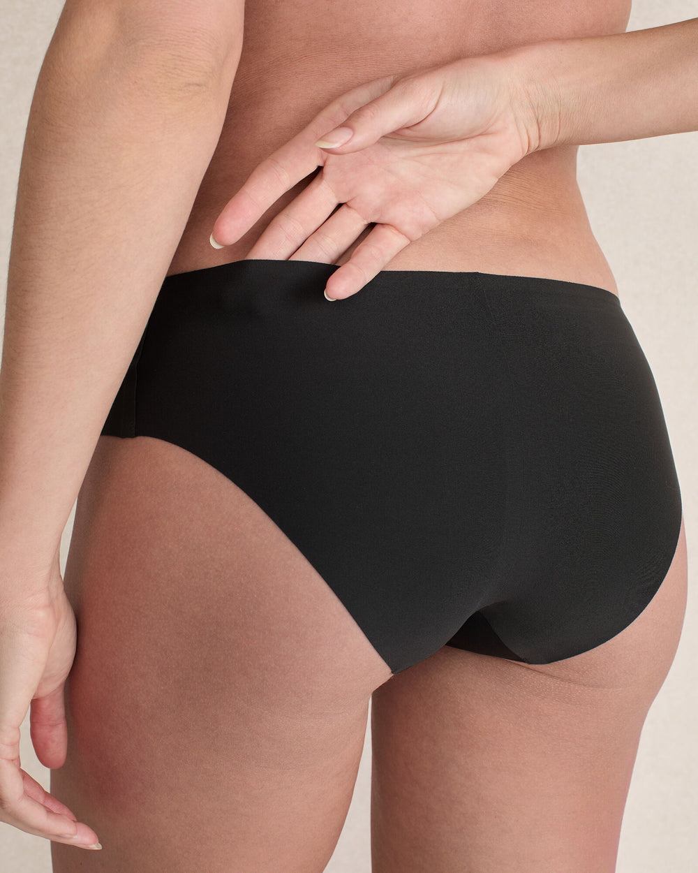 BLACK|CAFE MOCHA|CHOCOLATE PLUM|SEPIA ROSE INVISIBLE COMFORT BIKINI | Talbots on sale