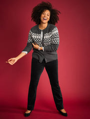 BLACK|BLUE SPRUCE|CLASSIC RED|DEEP GRAPHITE|HIGHLAND GREEN|IVORY|WARM CRANBERRY STRAIGHT LEG STRETCH VELVETEEN PANTS | Talbots US