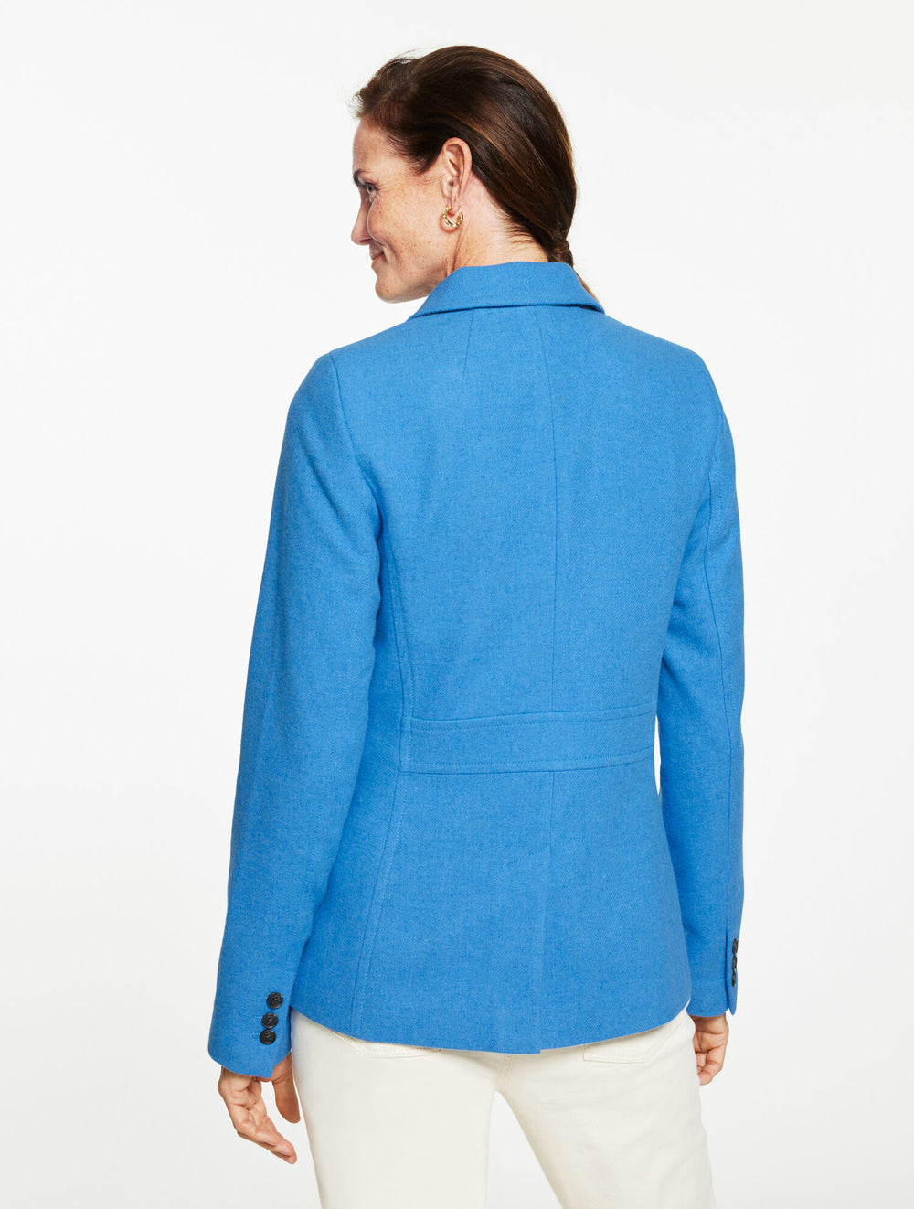 POND BLUE CLASSIC SHETLAND BLAZER - POND BLUE | Talbots on sale