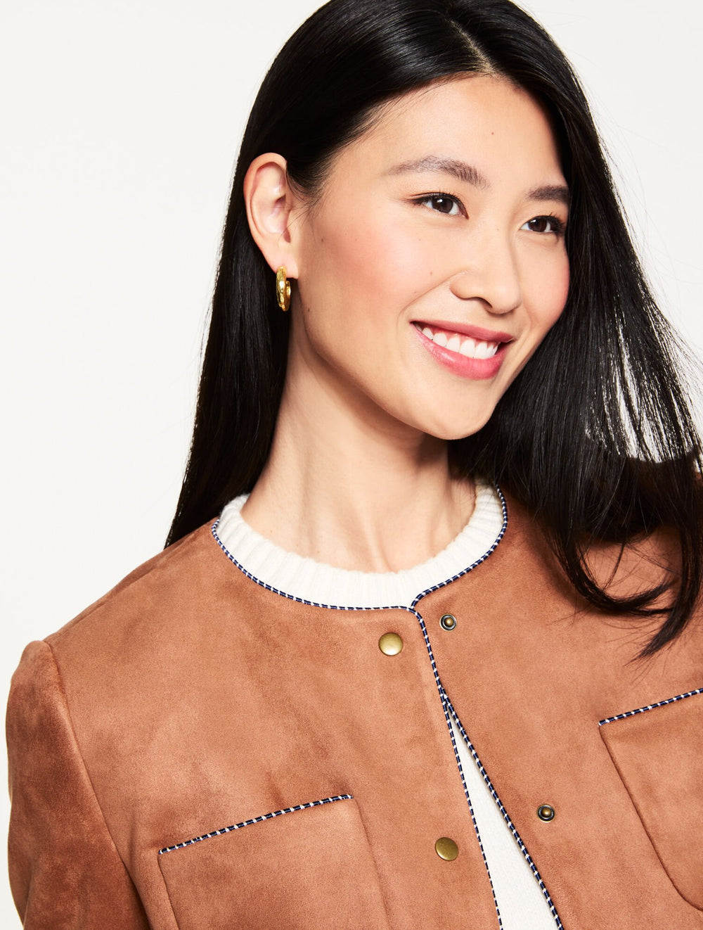 JASPER FAUX SUEDE JACKET | Talbots near me
