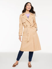 SESAME DRAPEY TRENCH COAT | Talbots online