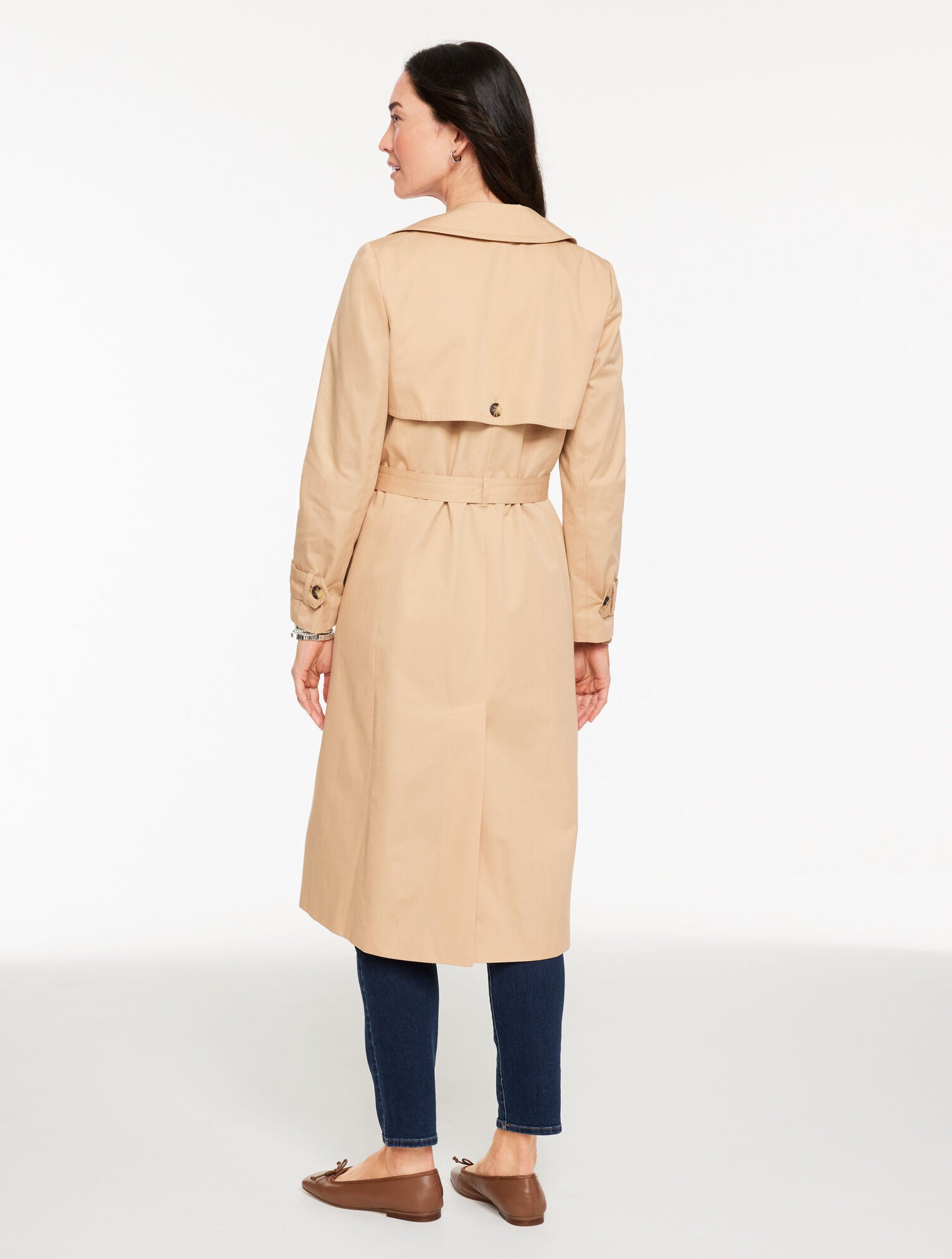 SESAME DRAPEY TRENCH COAT | Talbots online