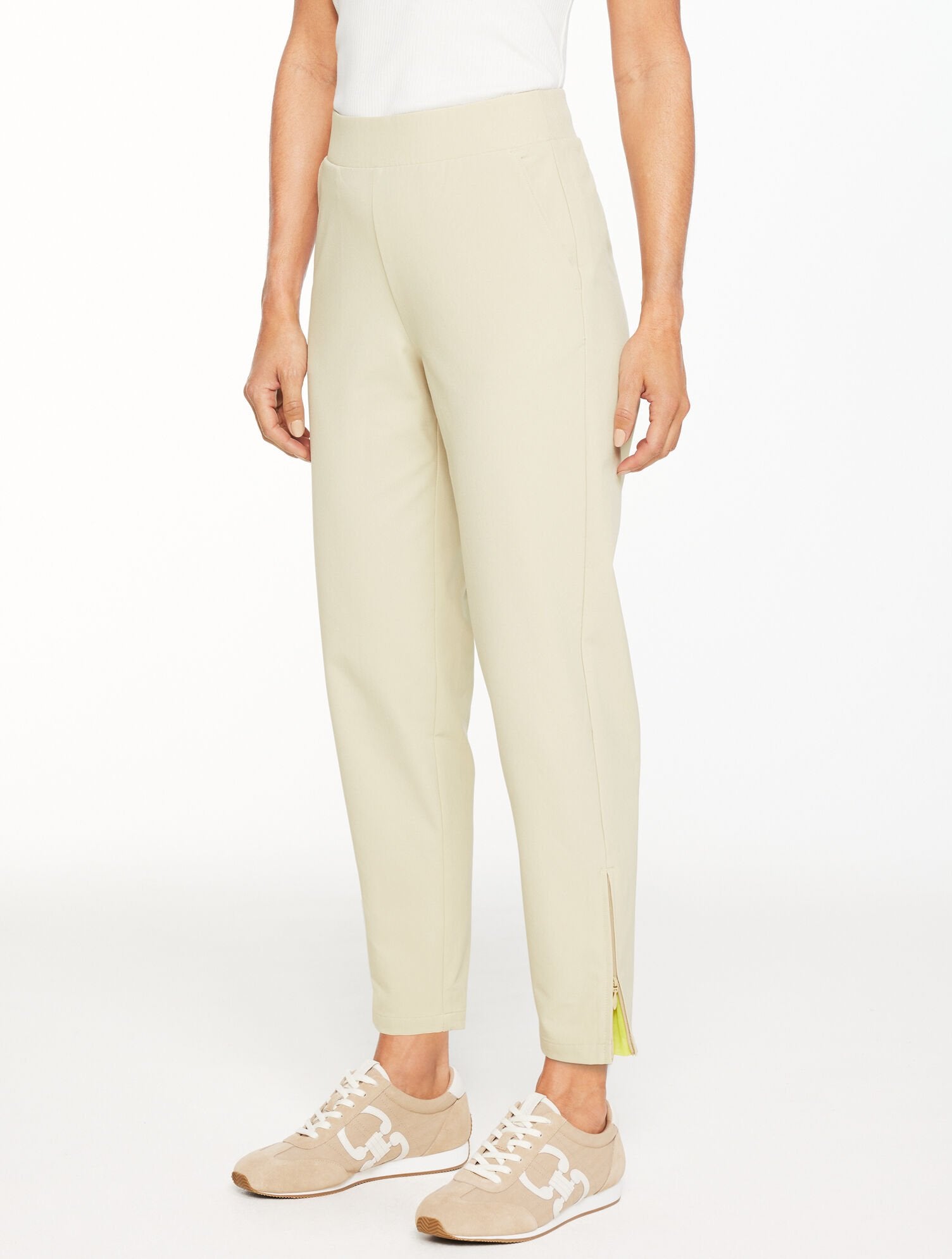OAT WOVEN TAPER LEG PANTS | Talbots for sale