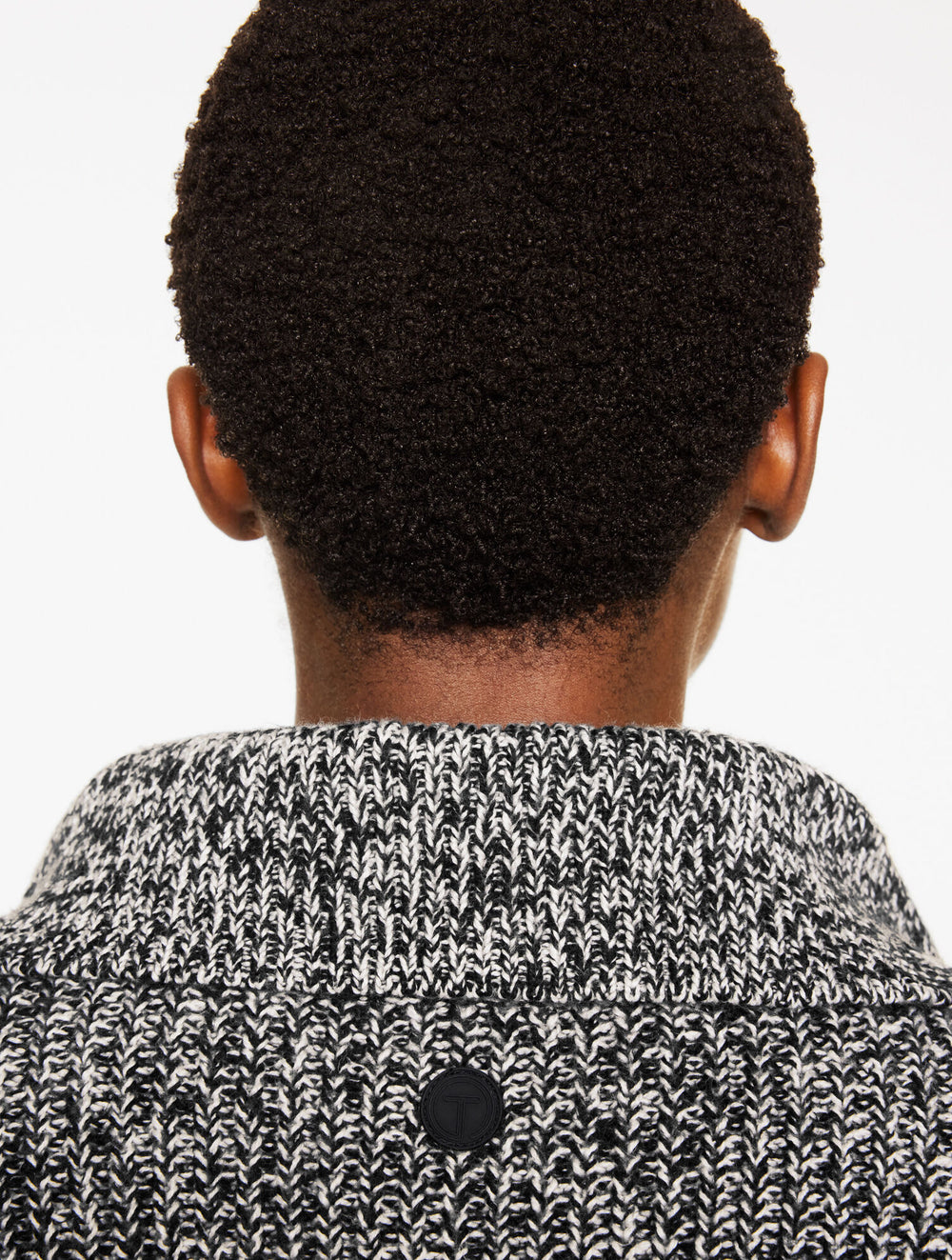 BLACK/IVORY SOFT CABLE SWEATER JACKET - MARLED | Talbots online