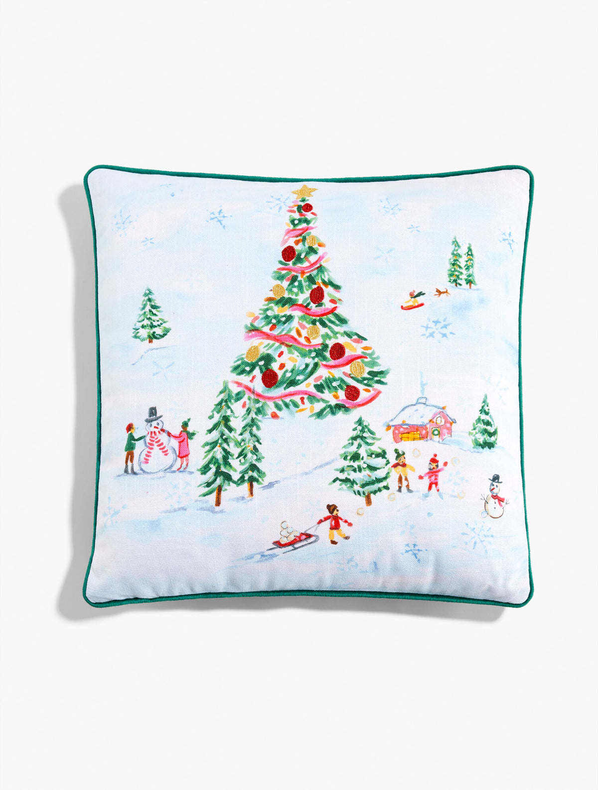 WINTER VILLAGE PILLOW | Talbots online