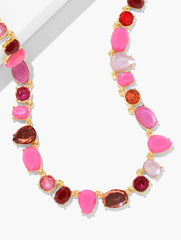 VALIANT POPPY MULTI/GOLD ECLECTIC CRYSTAL NECKLACE | Talbots sale