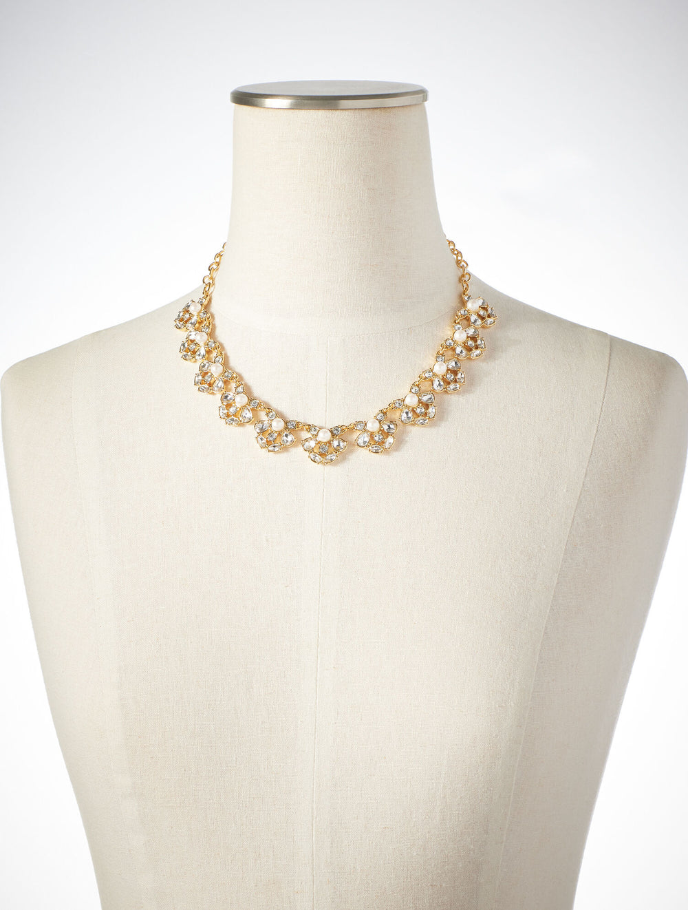 EMBELLISHED PEARL NECKLACE | Talbots near me