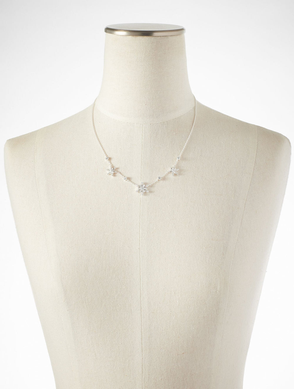 STERLING SILVER STERLING SILVER FLURRY NECKLACE | Talbots discount