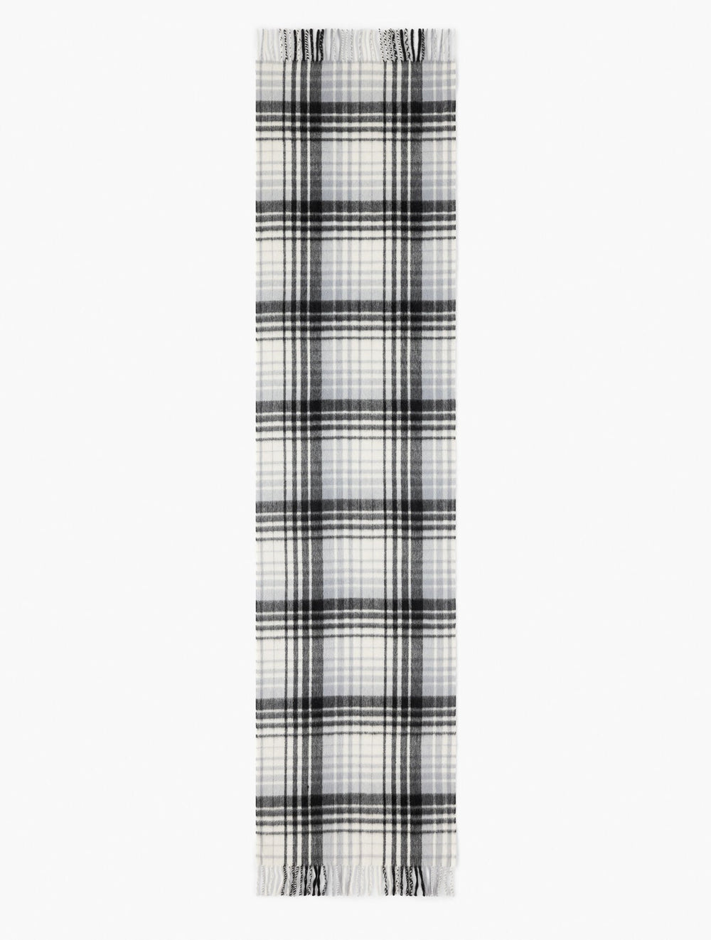 CASHMERE WATERWEAVE SCARF - SERENE PLAID | Talbots discount