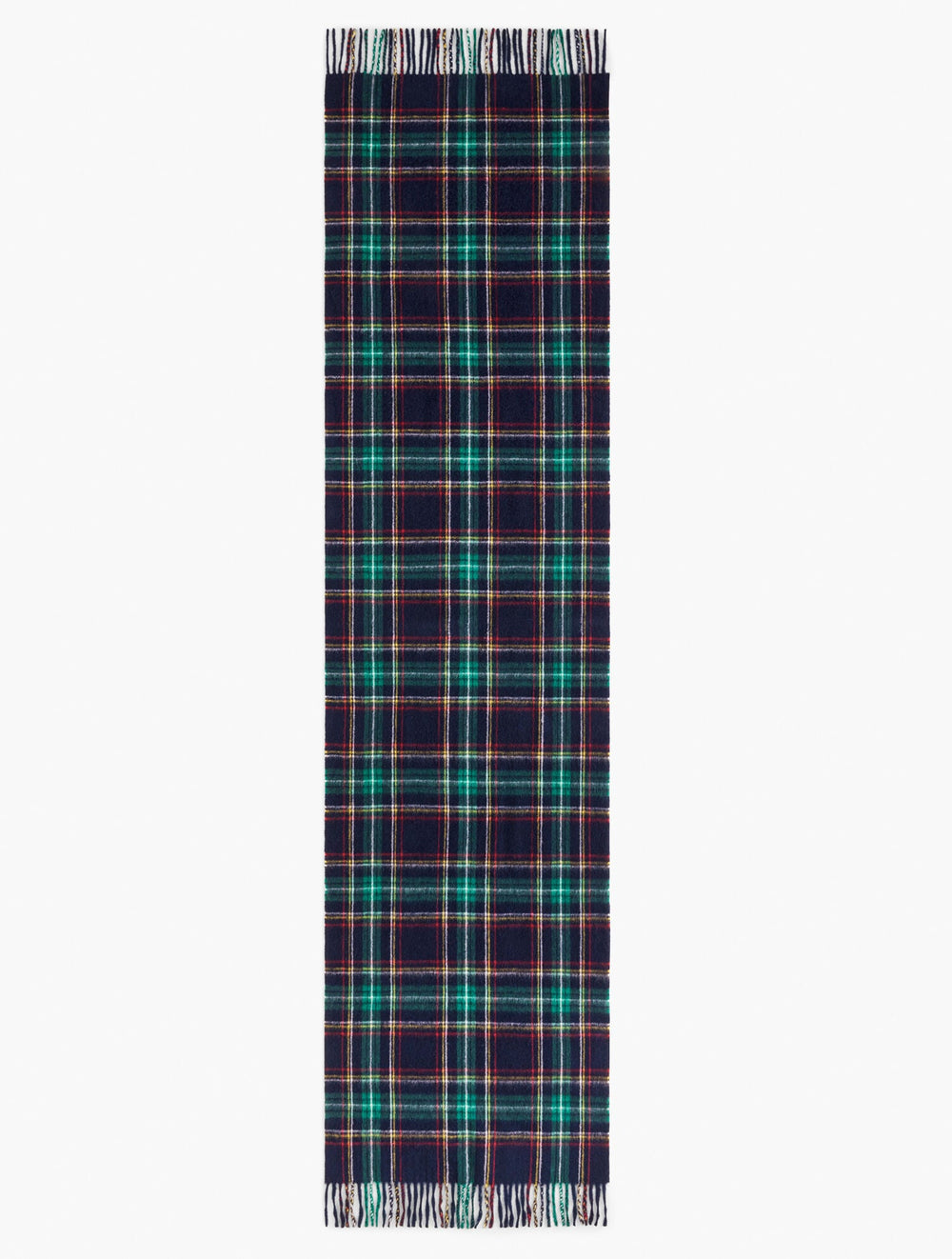 INDIGO MULTI CASHMERE WATERWEAVE SCARF - MIDNIGHT PLAID | Talbots near me