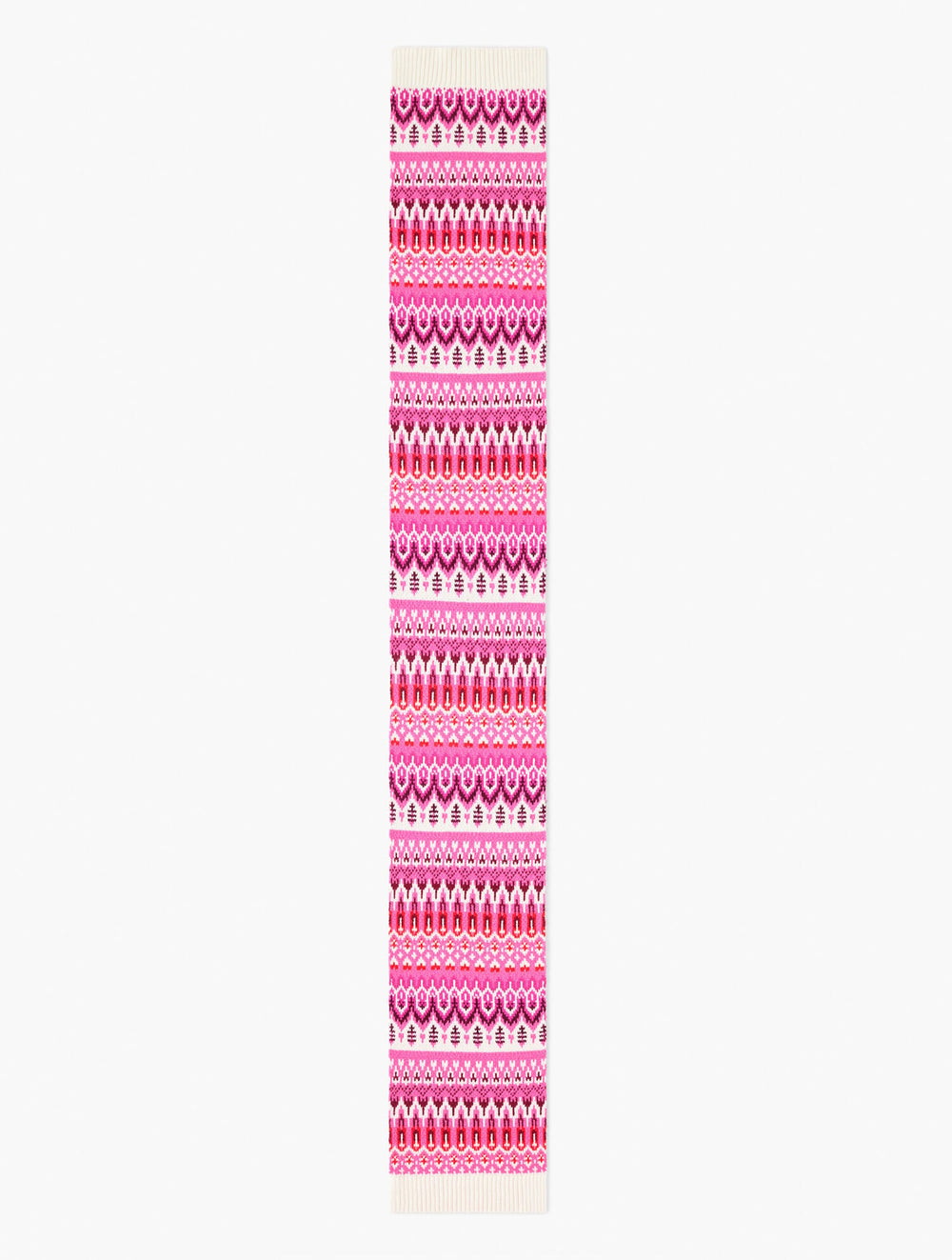 IVORY MULTI MODERN FAIR ISLE SCARF | Talbots discount