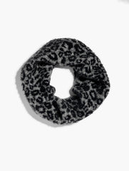 SHADOW HEATHER MULTI SNOW LEOPARD SNOOD | Talbots discount