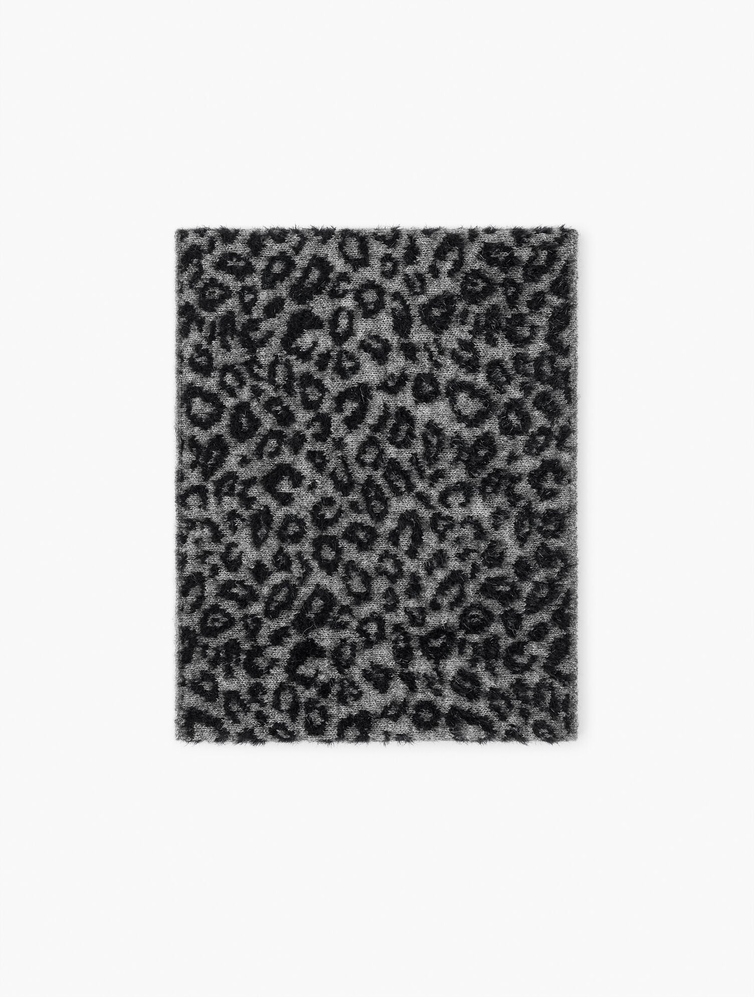 SHADOW HEATHER MULTI SNOW LEOPARD SNOOD | Talbots outlet