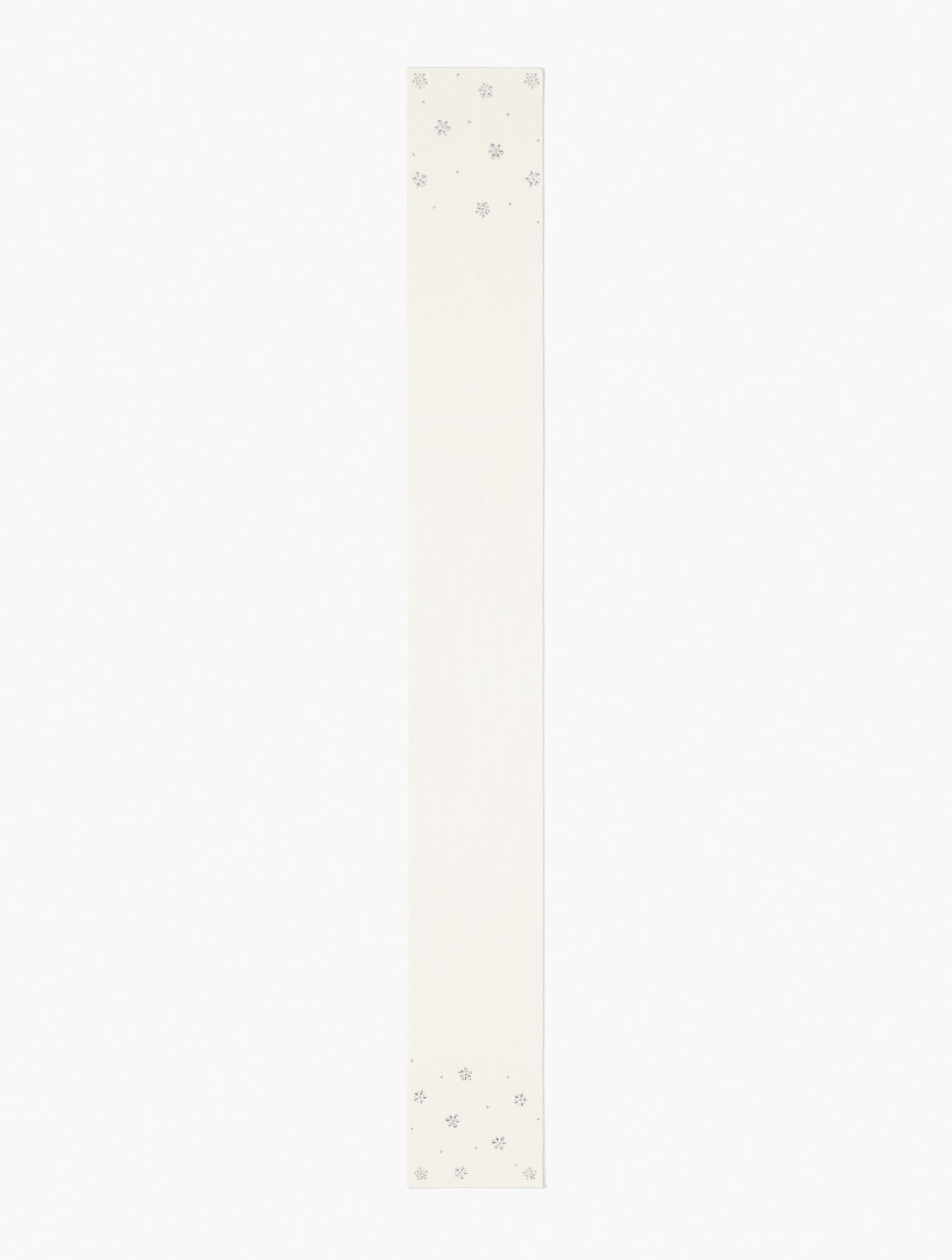 IVORY|SHADOW HEATHER SNOWFLAKE EMBELLISHED SOFT KNIT SCARF | Talbots on sale