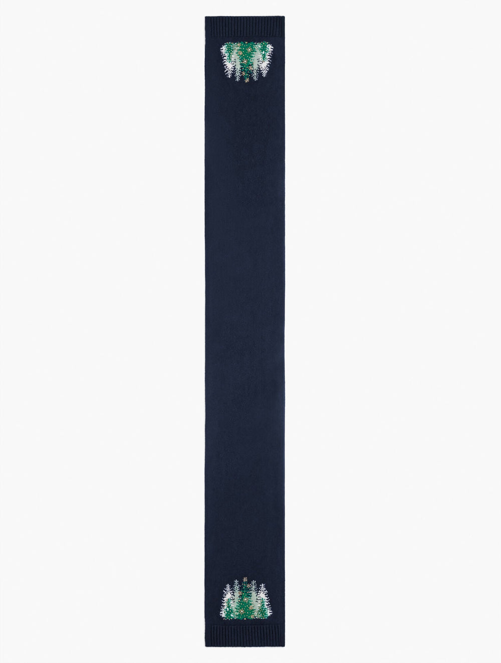 INDIGO MULTI WHIMSY TREE SCARF | Talbots outlet