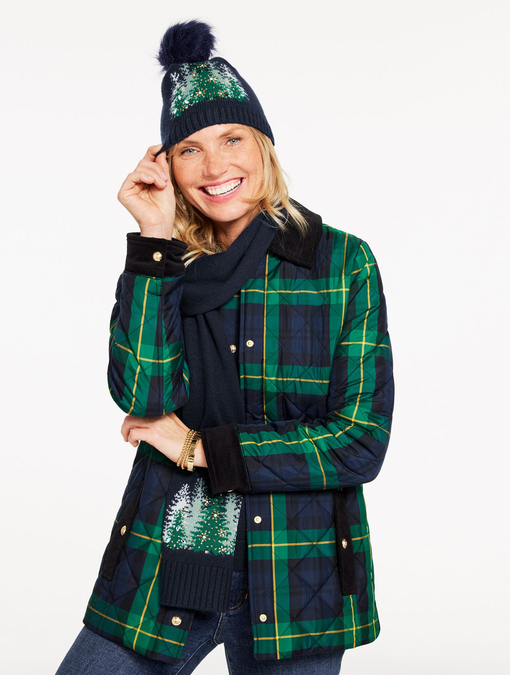 WHIMSY TREE BEANIE | Talbots discount