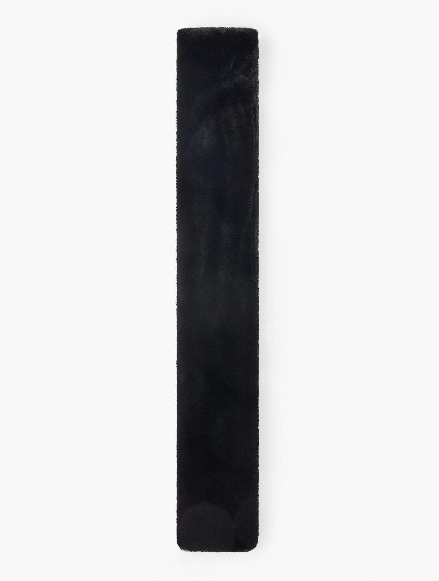 BLACK FAUX FUR PULL-THROUGH SCARF | Talbots near me