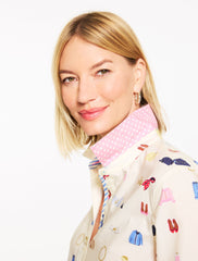 IVORY MULTI MODERN CLASSIC SHIRT - FASHION ICONS | Talbots online