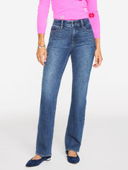 VIVIENNE WASH BARELY BOOT RHINESTONE JEANS - VIVIENNE WASH | Talbots discount