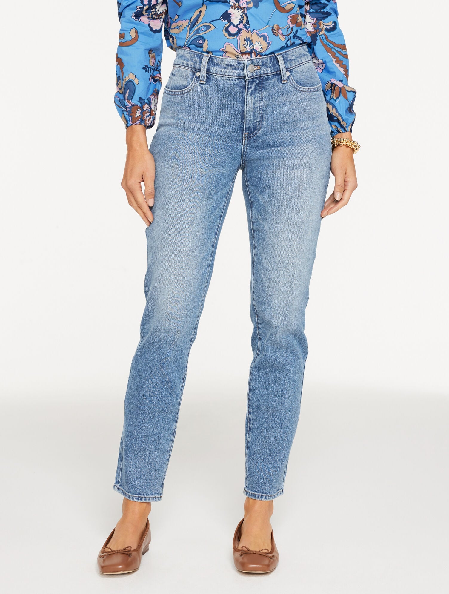 LINDEN WASH SLIM ANKLE JEANS - LINDEN WASH | Talbots outlet