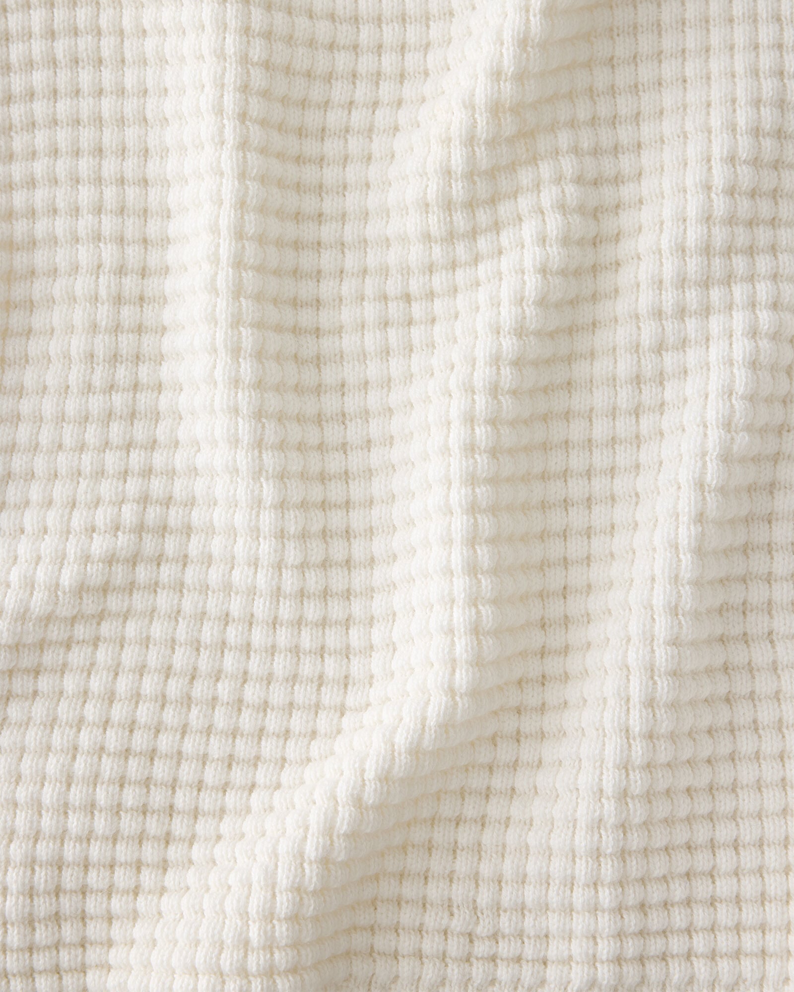 IVORY ORGANIC COTTON CASHMERE WAFFLE WIDE LEG PANTS | Talbots on sale