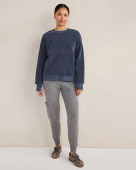 NORTH SEA SHERPA SWEATSHIRT | Talbots discount