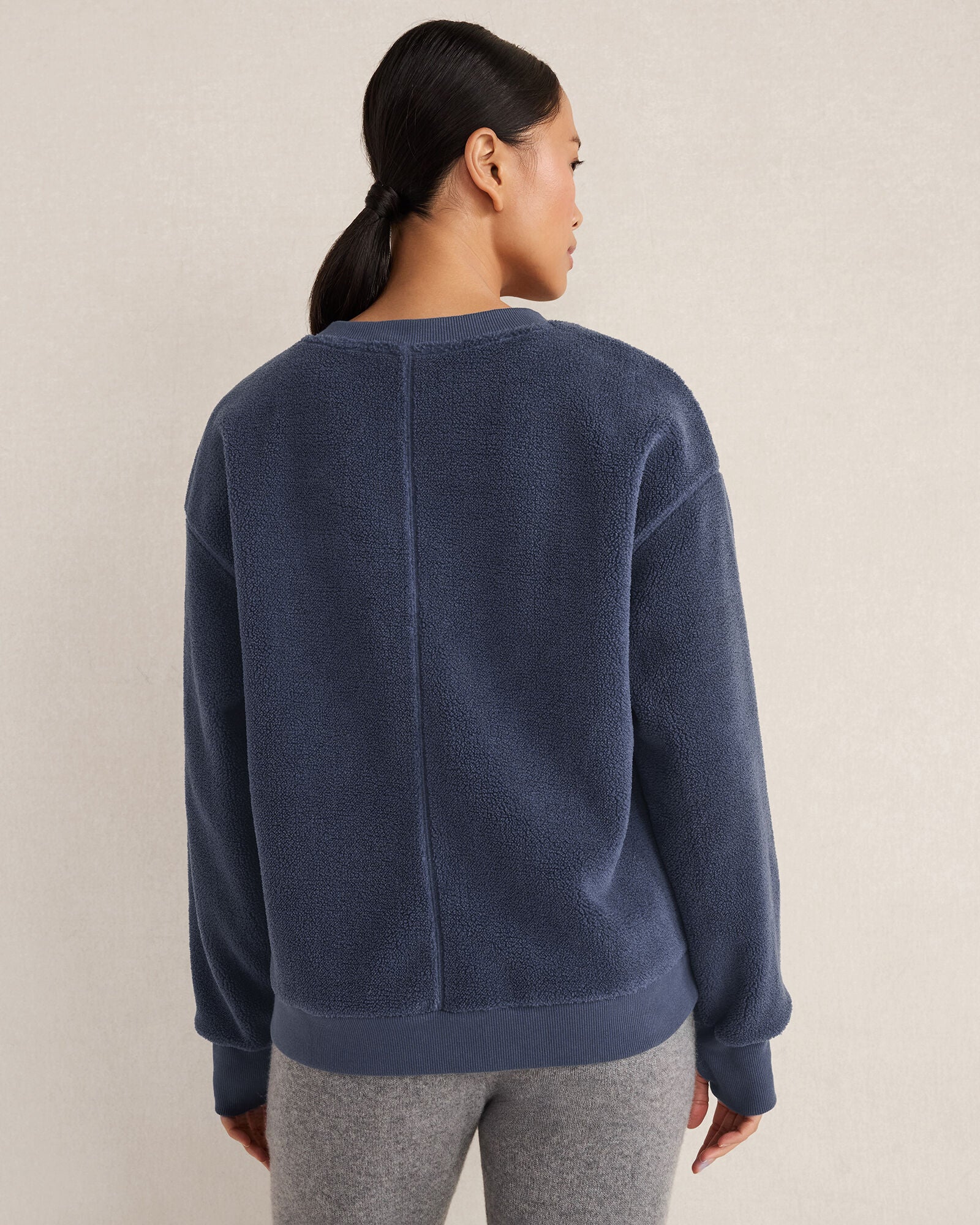 NORTH SEA SHERPA SWEATSHIRT | Talbots discount
