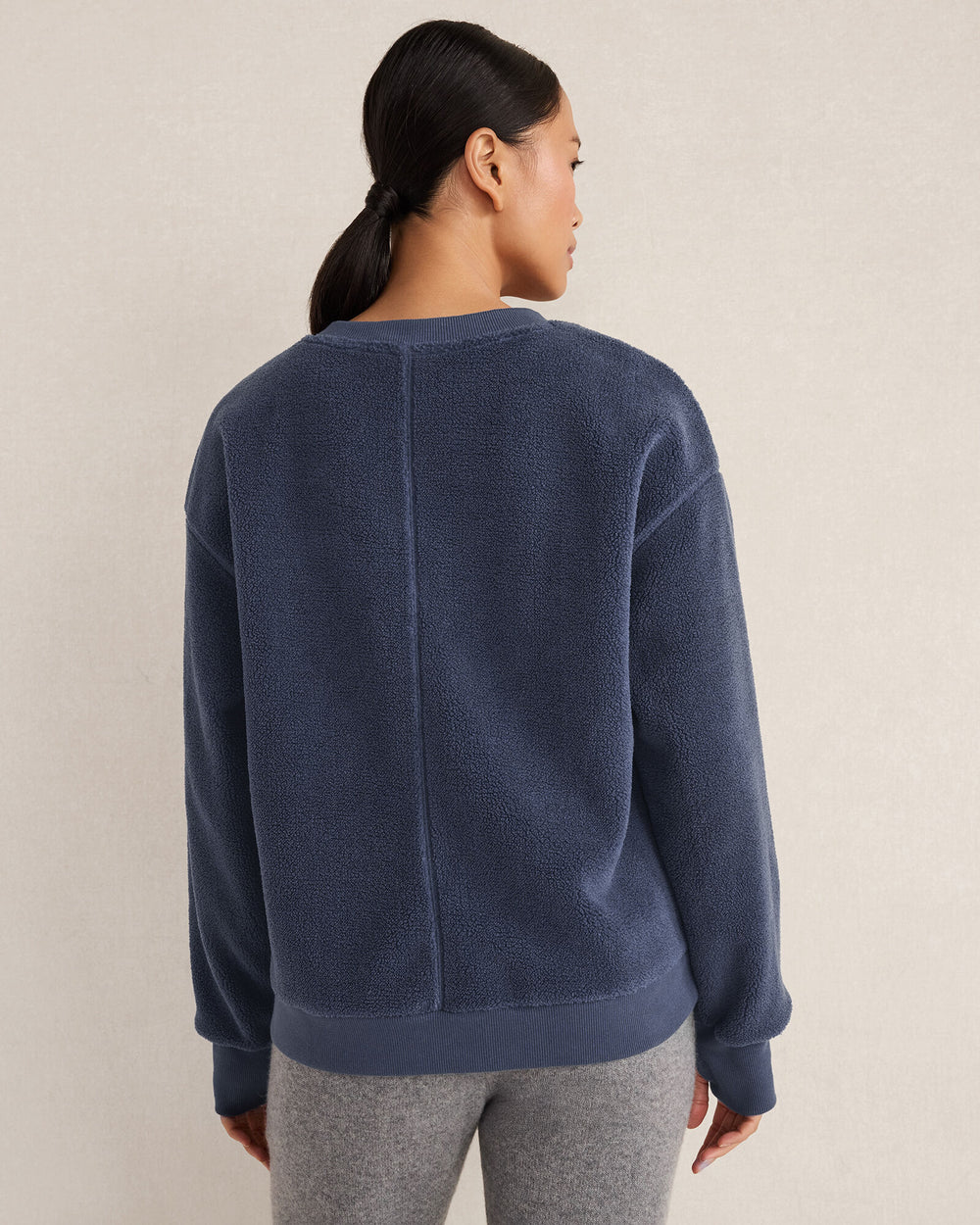 NORTH SEA SHERPA SWEATSHIRT | Talbots discount