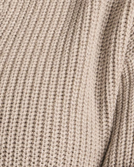 TULE FOG HTHR ORGANIC COTTON CASHMERE SHAKER STITCH HOODIE | Talbots US