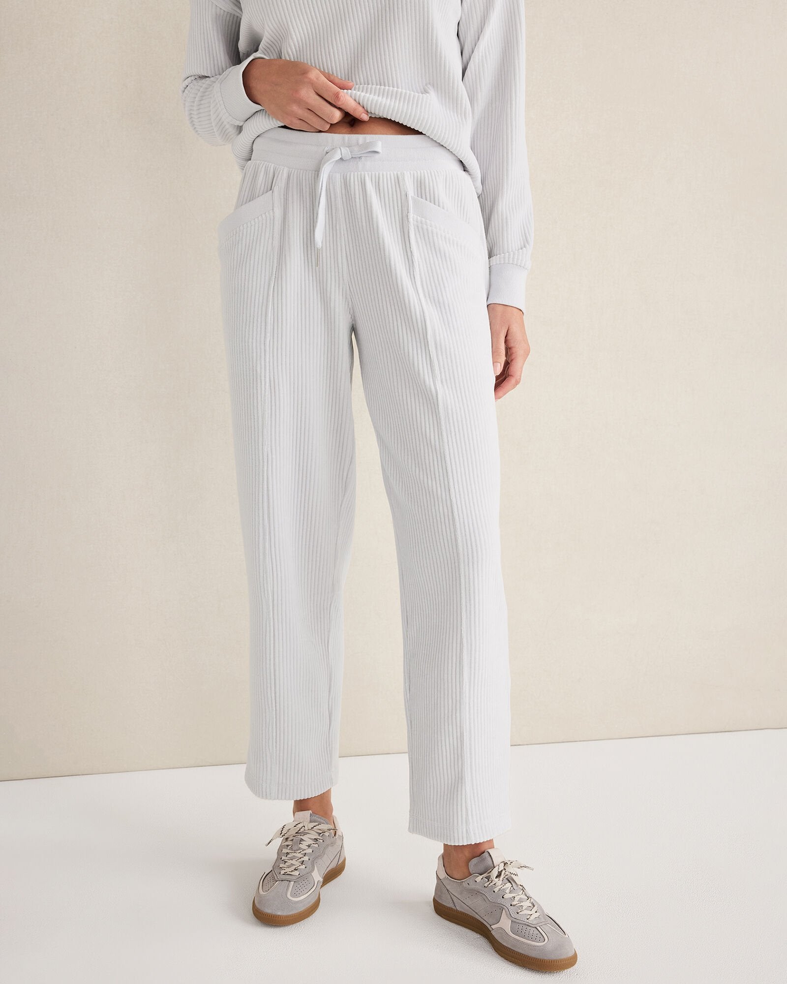CHANTRELLE|GLACIER FROST|RAINFALL CORDED VELOUR PANTS | Talbots for sale