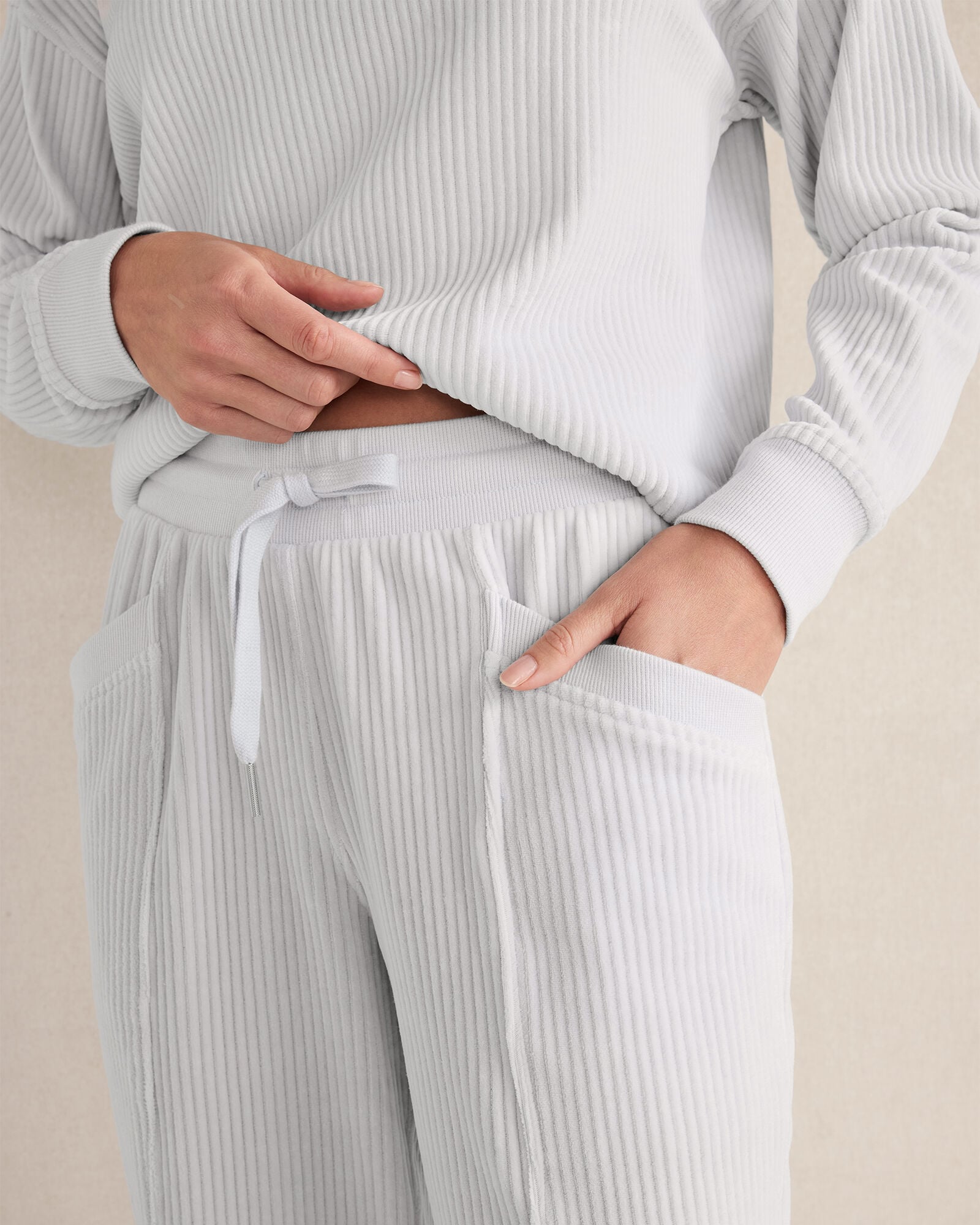 CHANTRELLE|GLACIER FROST|RAINFALL CORDED VELOUR PANTS | Talbots for sale