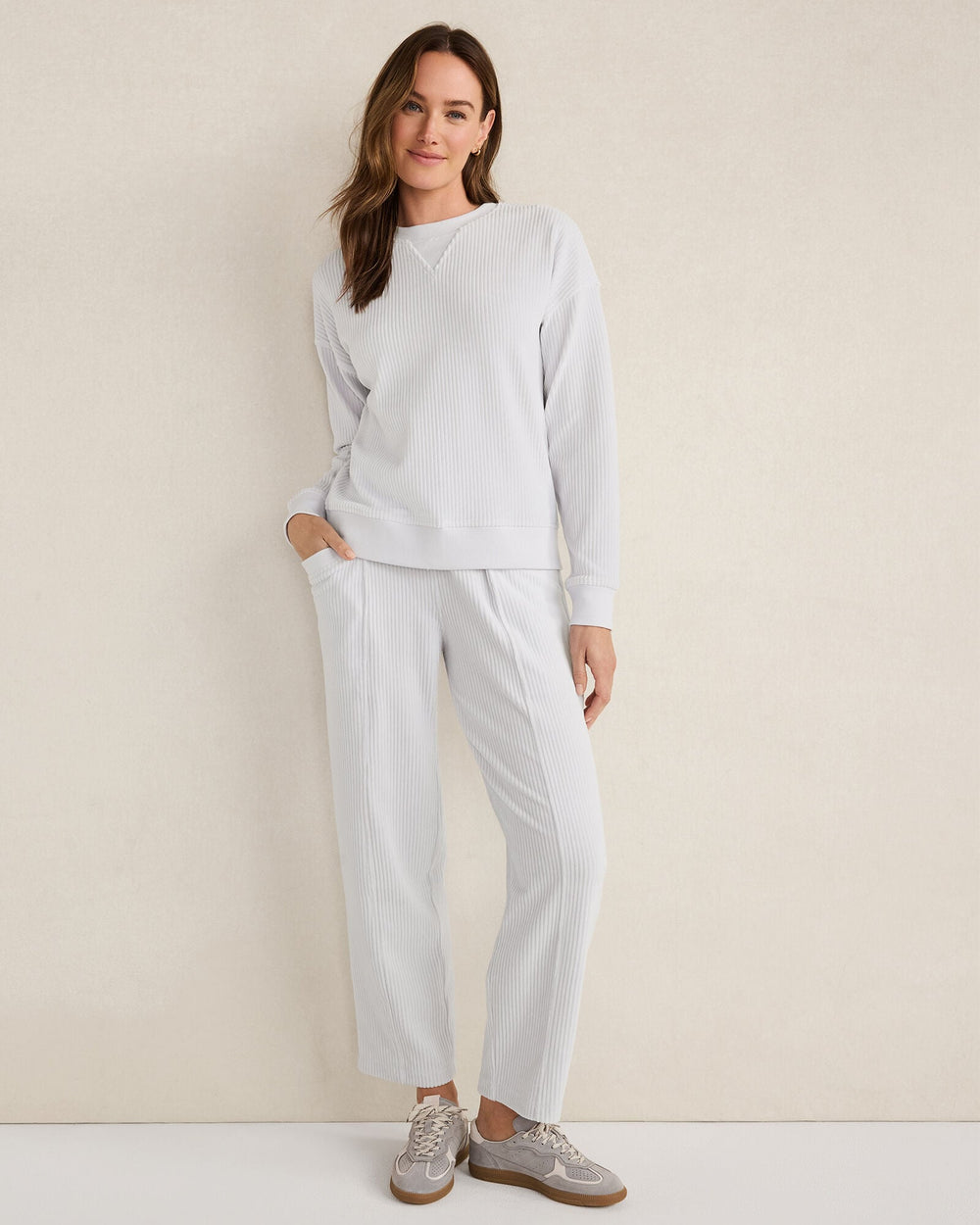 CHANTRELLE|GLACIER FROST|RAINFALL CORDED VELOUR PANTS | Talbots for sale