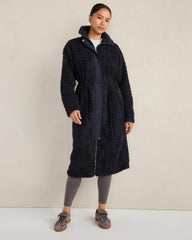 NIGHTFALL LONG SHERPA COAT | Talbots US