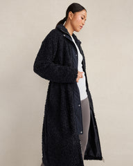 NIGHTFALL LONG SHERPA COAT | Talbots US