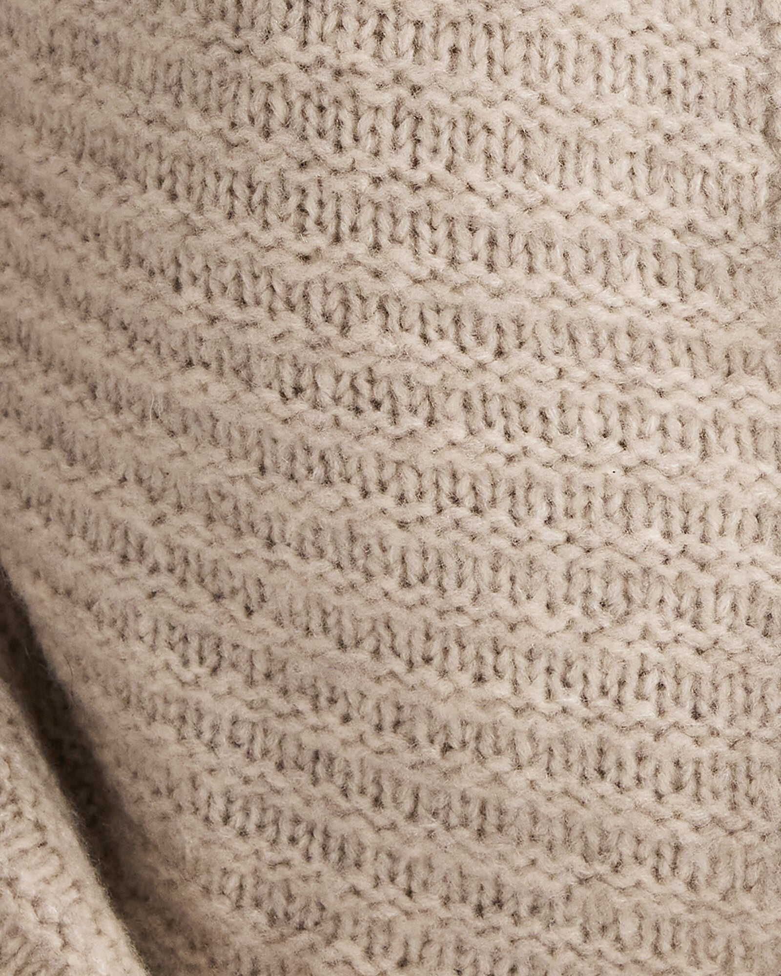 GRANITE GREY|SILVER MIST MERINO WOOL CASHMERE LINK STITCH CARDIGAN | Talbots US