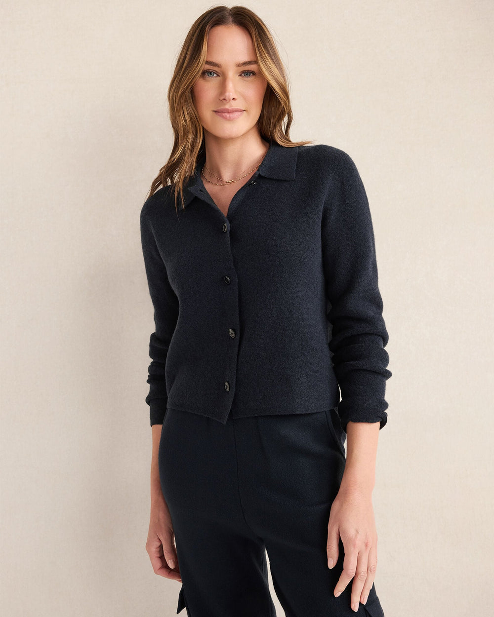IVORY|NIGHTFALL|OYSTER SHELL HTHR WOOL BLEND SWEATER JACKET | Talbots on sale