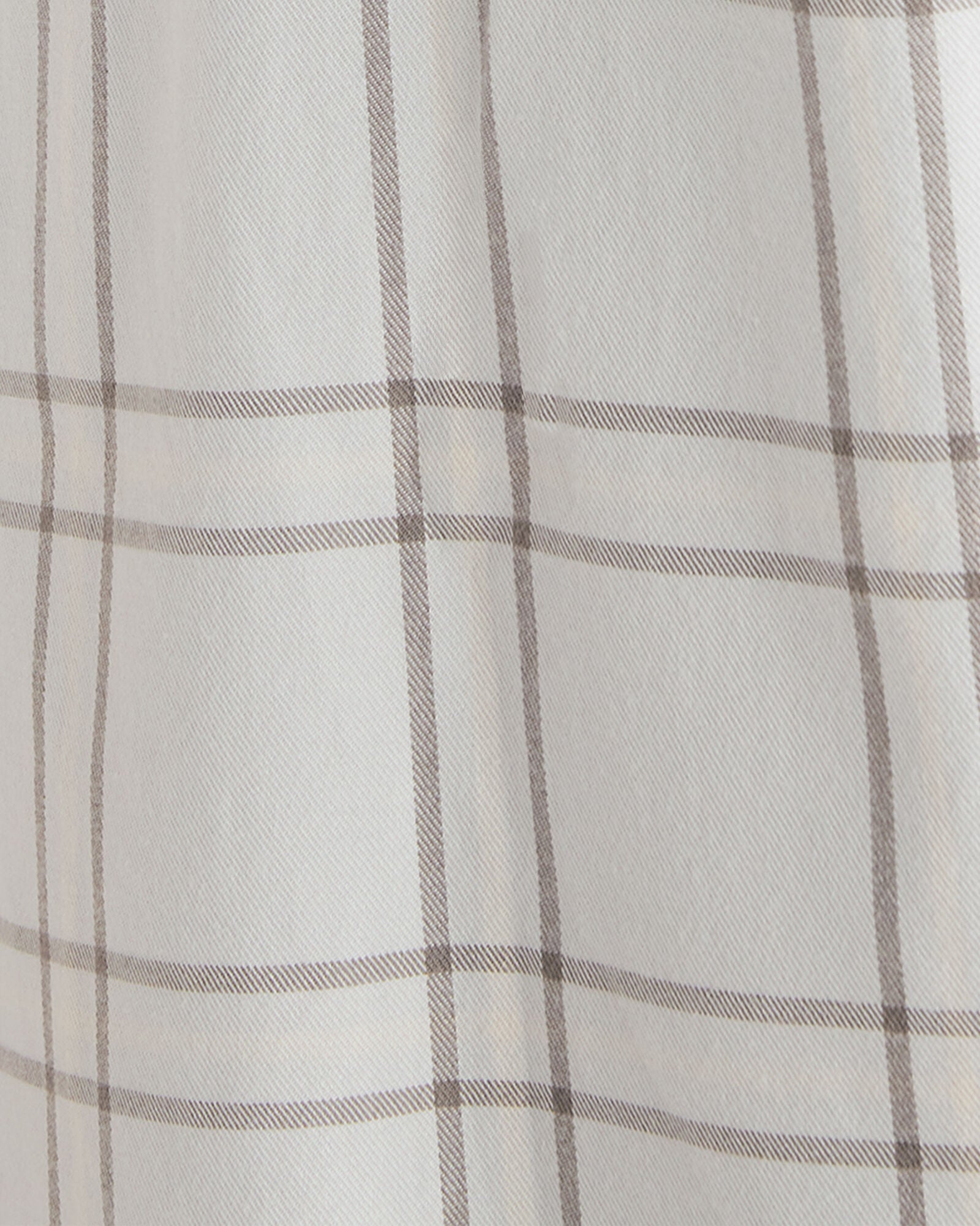 GLACIER FROST WINDOWPANE LIGHTWEIGHT FLANNEL WINDOWPANE ROBE | Talbots online