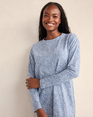 NORTH SEA MULTI ANIMAL ORGANIC COTTON JERSEY ANIMAL PRINT SLEEP DRESS | Talbots near me