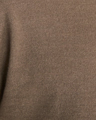 PURE TAUPE HTHR|SLATE BROWN RELAXED JERSEY TEE | Talbots US