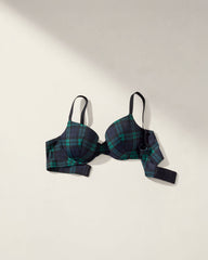 BLACK MULTI HAVEN WELL WITHIN X TALBOTS EMBRACE T-SHIRT BRA | Talbots on sale
