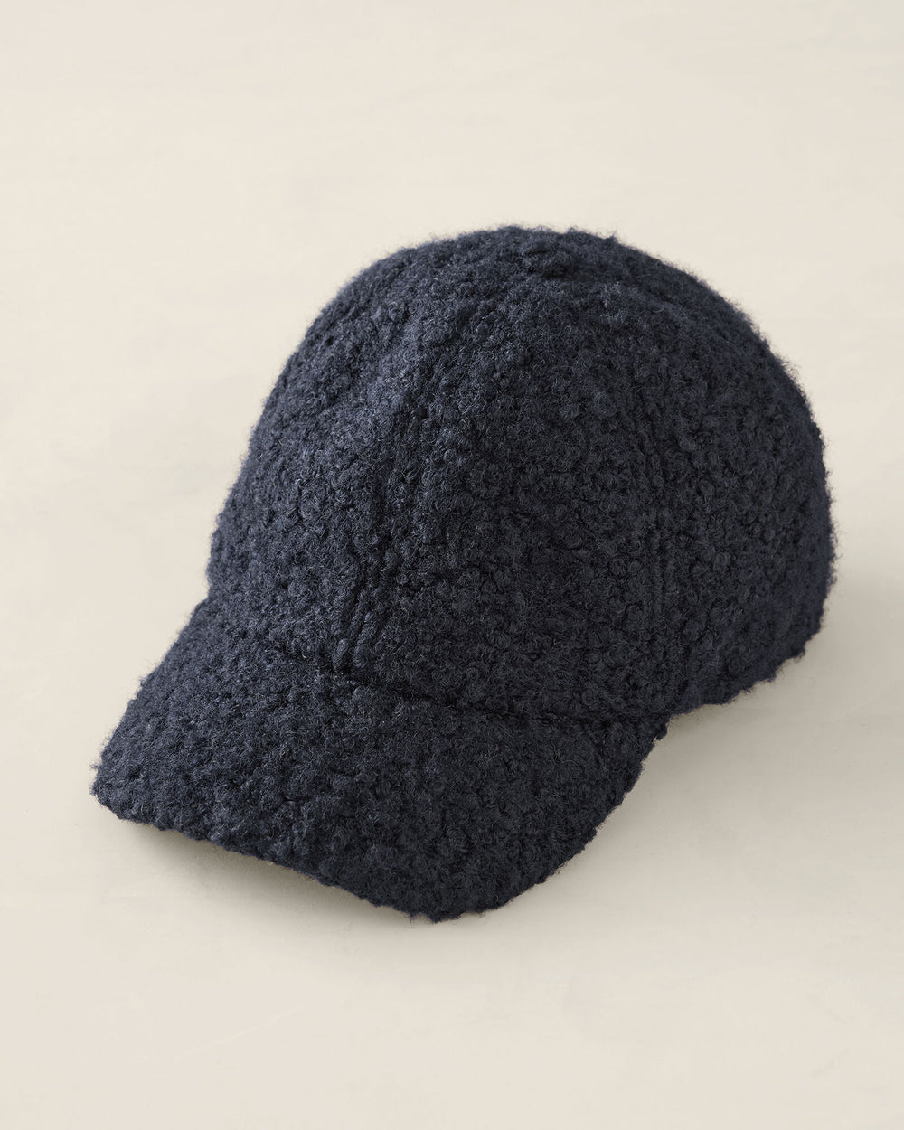 IVORY|NIGHTFALL|TULE FOG BOUCLE BASEBALL CAP | Talbots for sale