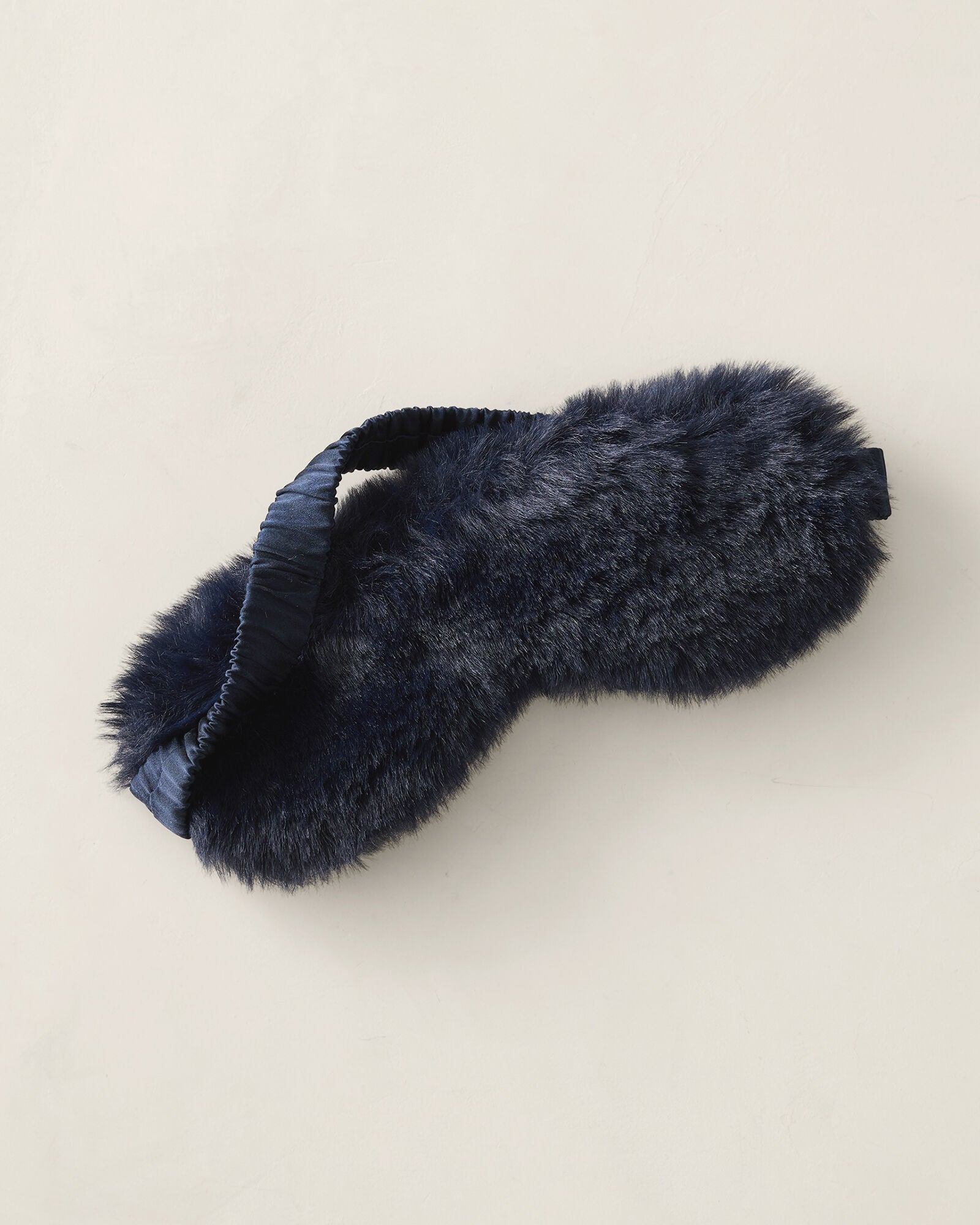 BEIGE|NIGHTFALL|OAT FAUX FUR + SILK EYE MASK | Talbots sale