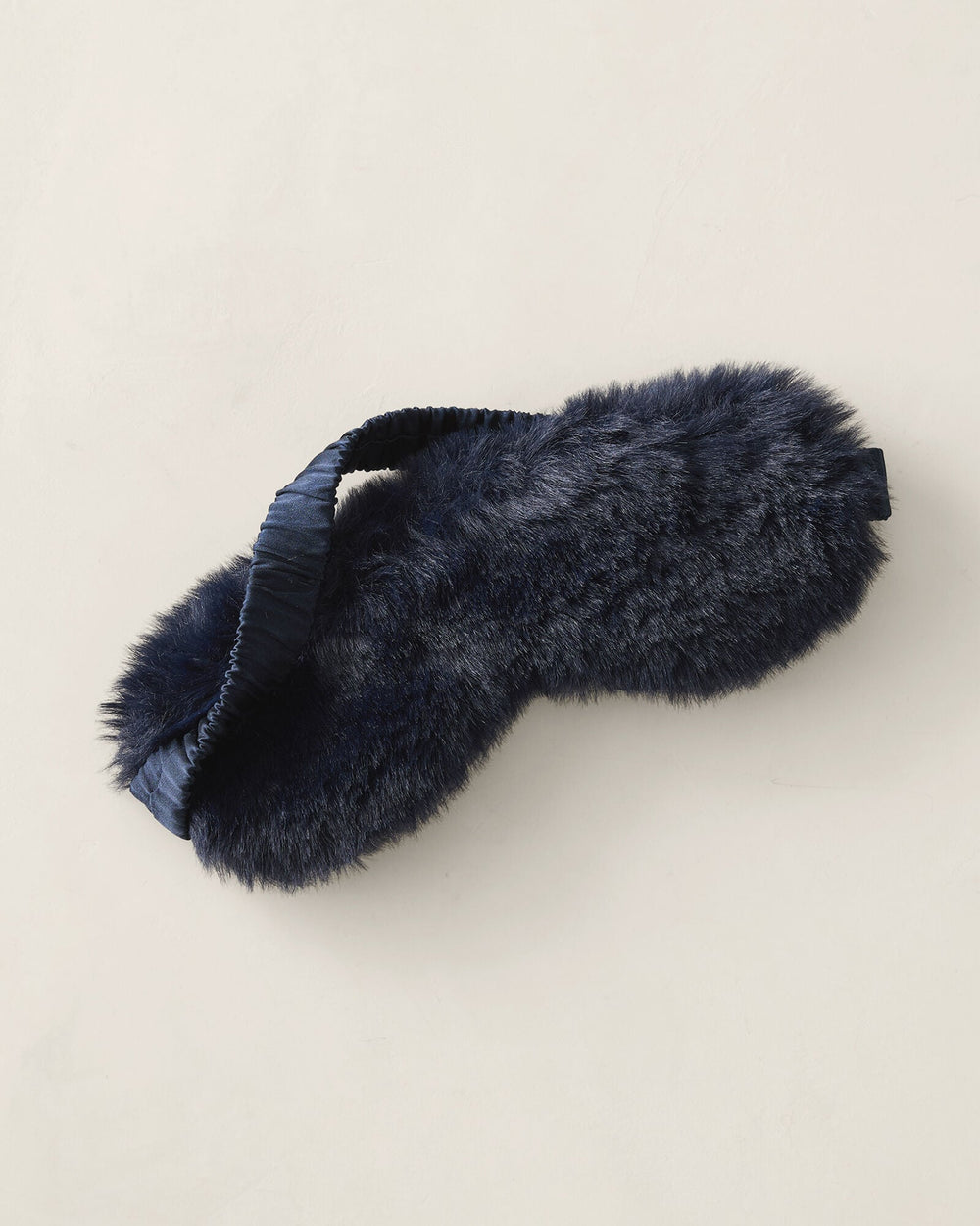 BEIGE|NIGHTFALL|OAT FAUX FUR + SILK EYE MASK | Talbots for sale